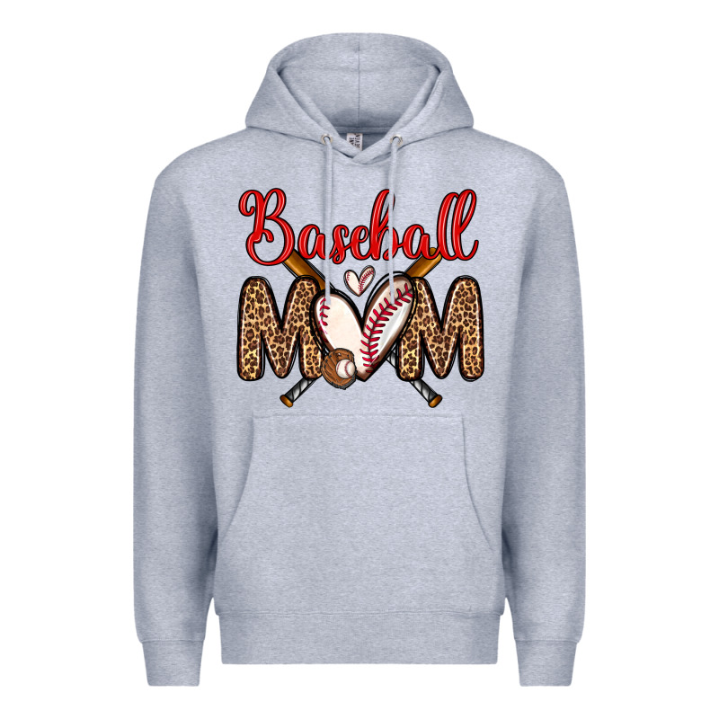Baseball Mom Premium Hoodie by Zillion Design Studio | Teevron