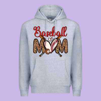 Baseball Mom Premium Hoodie Designed By Zillion Design Studio