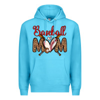 Ocean Blue baseball mom Premium Hoodie - Zillion Design Studio