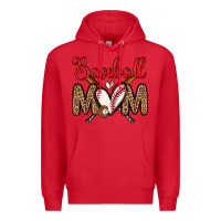 Red baseball mom Premium Hoodie - Zillion Design Studio