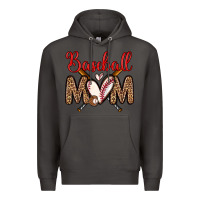 Smoke baseball mom Premium Hoodie - Zillion Design Studio
