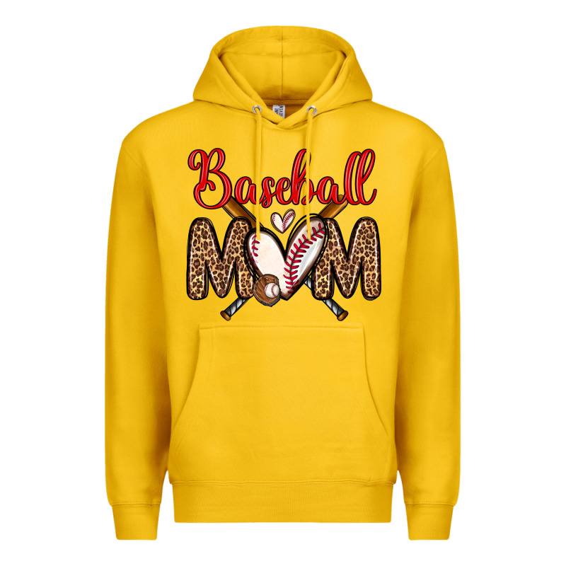 Baseball Mom Premium Hoodie by Zillion Design Studio | Teevron