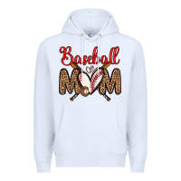 White baseball mom Premium Hoodie - Zillion Design Studio