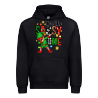 Black im the sassy one elf Urban Hoodie - Zillion Design Studio