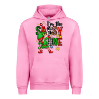 Fuchsia Pink im the sassy one elf Urban Hoodie - Zillion Design Studio