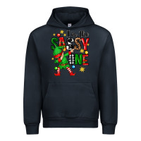 Navy im the sassy one elf Urban Hoodie - Zillion Design Studio