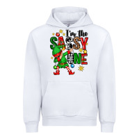 White im the sassy one elf Urban Hoodie - Zillion Design Studio
