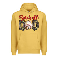 Antique Gold baseball dad Premium Hoodie - Zillion Design Studio