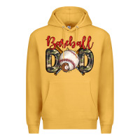 Mustard baseball dad Premium Hoodie - Zillion Design Studio