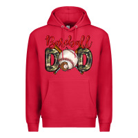 Cardinal baseball dad Premium Hoodie - Zillion Design Studio