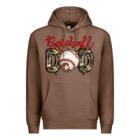 Chestnut baseball dad Premium Hoodie - Zillion Design Studio