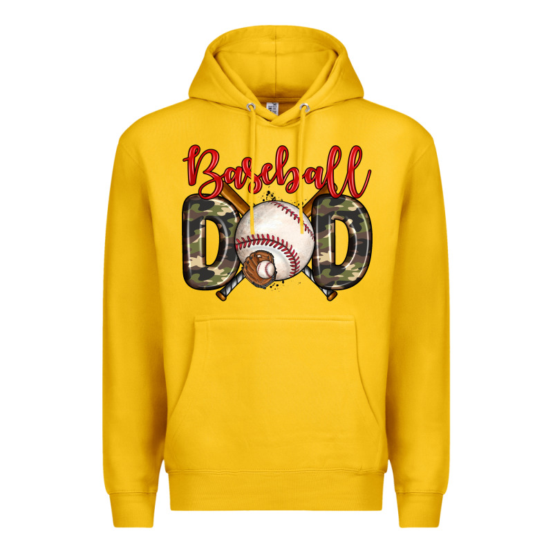 Baseball Dad Premium Hoodie by Zillion Design Studio | Teevron