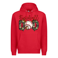 Red baseball dad Premium Hoodie - Zillion Design Studio