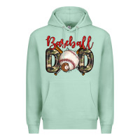Seafoam baseball dad Premium Hoodie - Zillion Design Studio