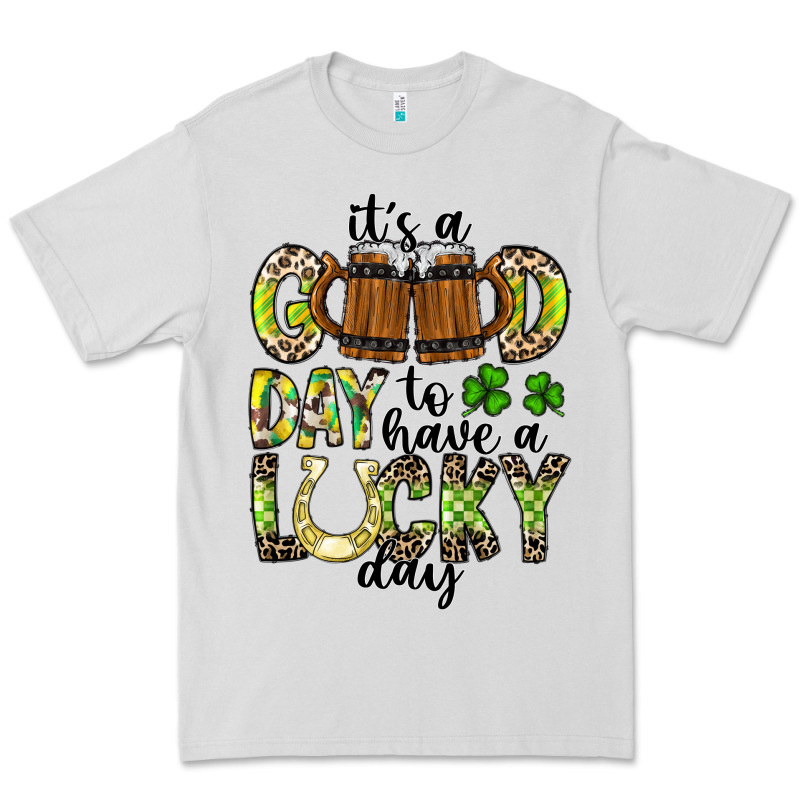It's A Good Day To Have A Lucky Day Premium Tee by CowhideDigitalArt | Teevron