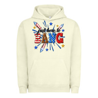 Pigment Pistachio just here to bang Urban Hoodie - texasbilliewilder