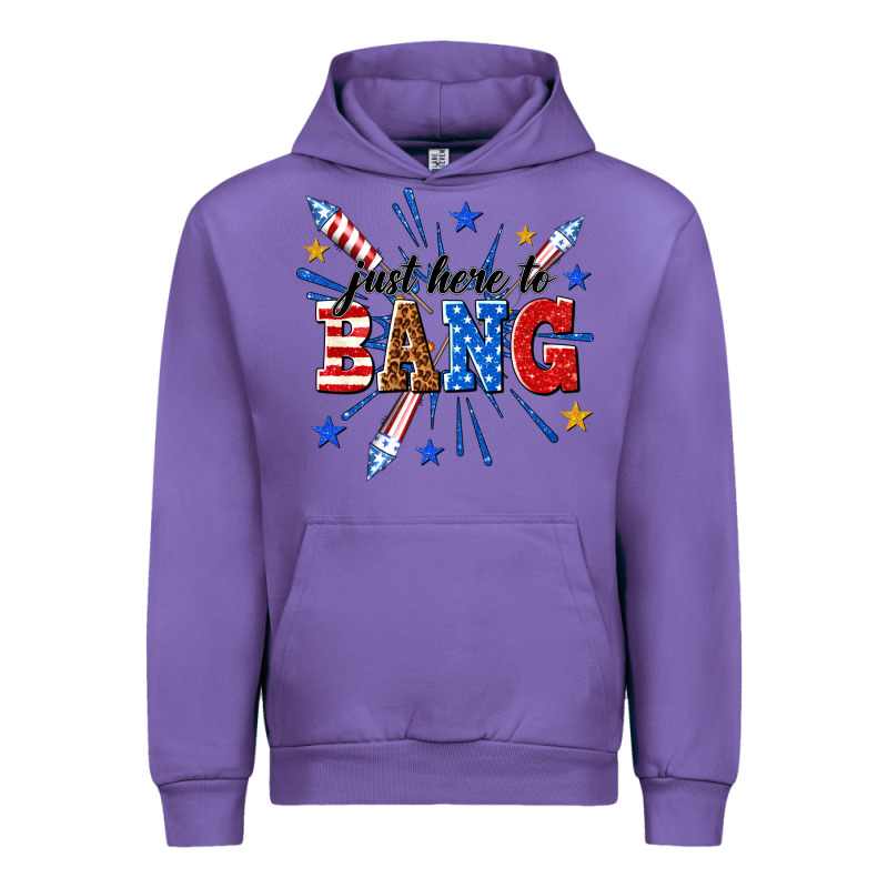 Just Here To Bang Urban Hoodie by texasbilliewilder | Teevron