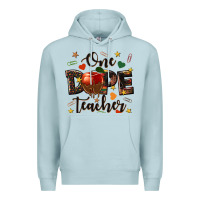 Blue Mist one dope teacher Premium Hoodie - texasbilliewilder
