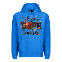 True Royal one dope teacher Premium Hoodie - texasbilliewilder