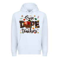 White one dope teacher Premium Hoodie - texasbilliewilder