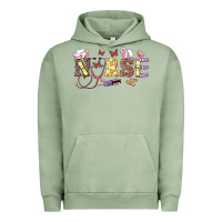 Pigment Oil Green easter nurse Urban Hoodie - RanaPortraitStore