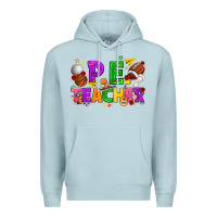 Blue Mist p.e. teacher cinco de mayo Premium Hoodie - texasbilliewilder
