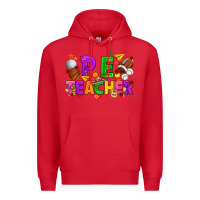 Red p.e. teacher cinco de mayo Premium Hoodie - texasbilliewilder