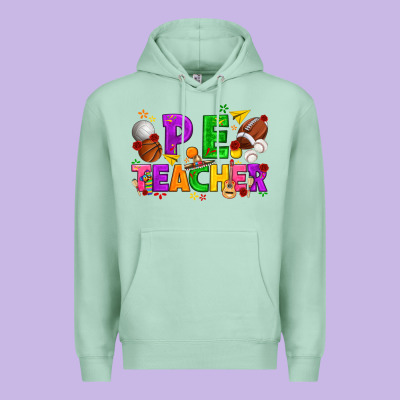 P.e. Teacher Cinco De Mayo Premium Hoodie Designed By Texasbilliewilder