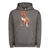 Pigment Tornado brown pitbull Urban Hoodie - RanaPortraitStore