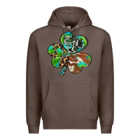 Coffee western shamrock Premium Hoodie - RanaPortraitStore