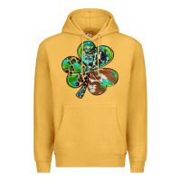 Mustard western shamrock Premium Hoodie - RanaPortraitStore