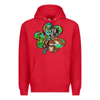 Red western shamrock Premium Hoodie - RanaPortraitStore