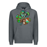 Rock western shamrock Premium Hoodie - RanaPortraitStore