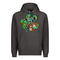Smoke western shamrock Premium Hoodie - RanaPortraitStore