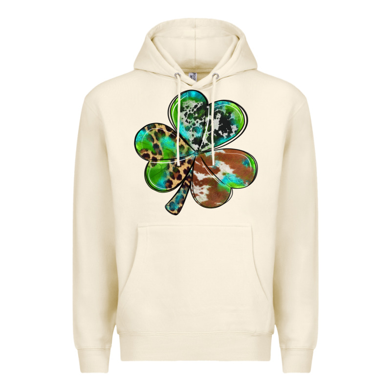 Western Shamrock Premium Hoodie by RanaPortraitStore | Teevron