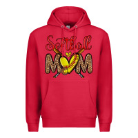 Cardinal softball mom Premium Hoodie - Zillion Design Studio