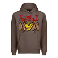 Coffee softball mom Premium Hoodie - Zillion Design Studio