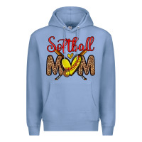 Colony Blue softball mom Premium Hoodie - Zillion Design Studio