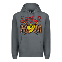 Rock softball mom Premium Hoodie - Zillion Design Studio