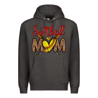 Smoke softball mom Premium Hoodie - Zillion Design Studio
