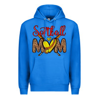 True Royal softball mom Premium Hoodie - Zillion Design Studio