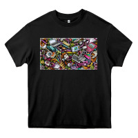 Black 6bxva8dmzvnj8kavrqzzmp Heavy Core Tee - chombo