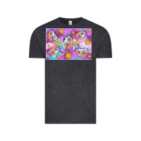 Vintage Black unicorn Vintage Tee - Artiststas
