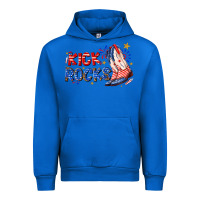 Cobalt kick rocks cowboy boots fourth of july Urban Hoodie - texasbilliewilder