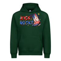 Forest Green kick rocks cowboy boots fourth of july Urban Hoodie - texasbilliewilder