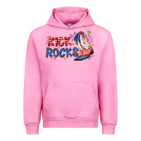 Fuchsia Pink kick rocks cowboy boots fourth of july Urban Hoodie - texasbilliewilder