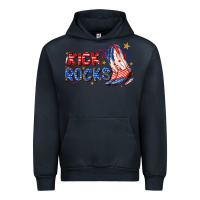 Navy kick rocks cowboy boots fourth of july Urban Hoodie - texasbilliewilder