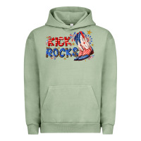 Pigment Oil Green kick rocks cowboy boots fourth of july Urban Hoodie - texasbilliewilder