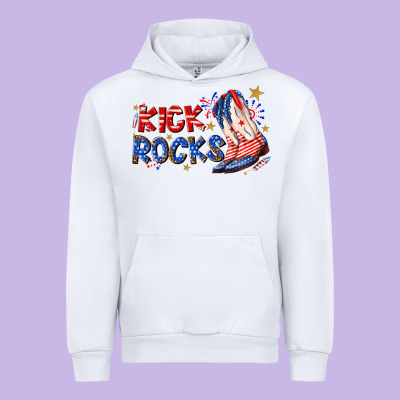 Urban Hoodie kick rocks cowboy boots fourth of july