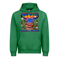 Emerald land of the free because of the brave Urban Hoodie - texasbilliewilder